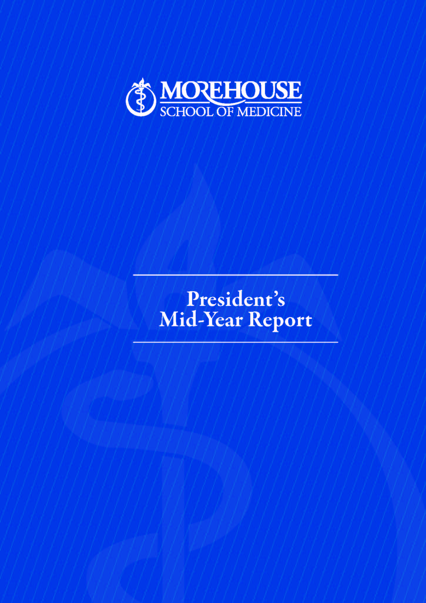 President's Mid-Year Report