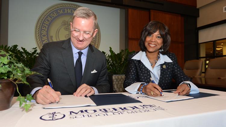 Dr. Valerie Montgomery Rice and Scott Taylor sign $50 million MSM expansion deal